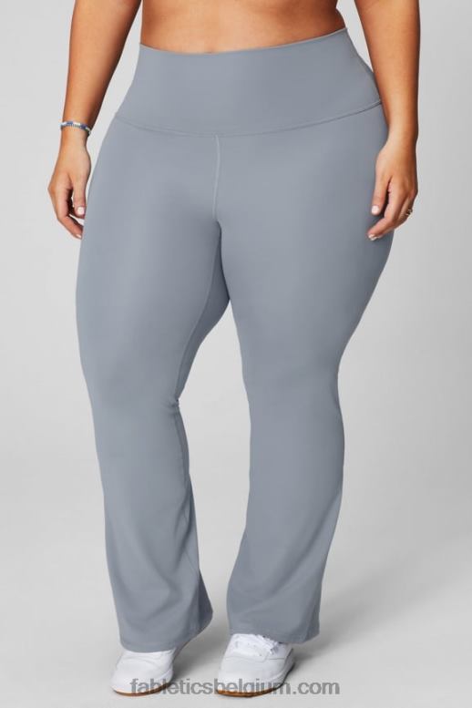 grasgroen/multi streep vrouwen pureluxe flare met ultrahoge taille Fabletics LH20J11