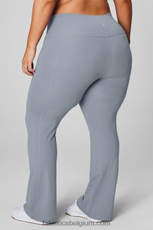 grasgroen/multi streep vrouwen pureluxe flare met ultrahoge taille Fabletics LH20J11