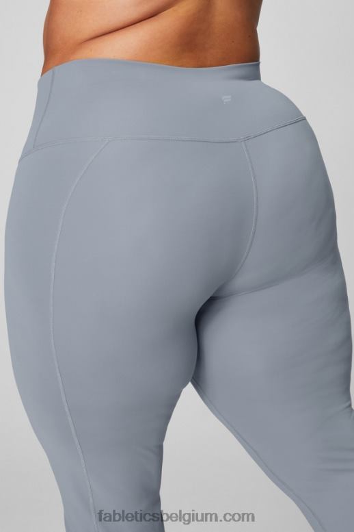 grasgroen/multi streep vrouwen pureluxe flare met ultrahoge taille Fabletics LH20J11