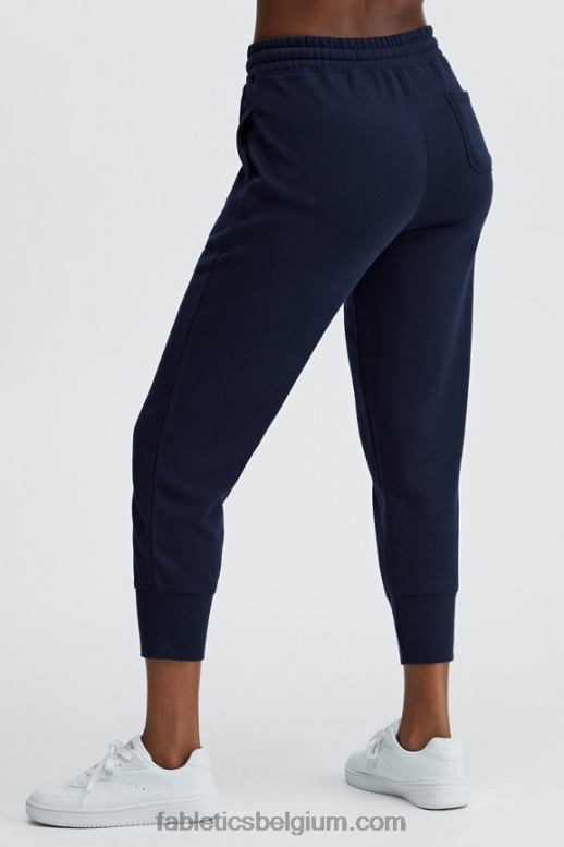 klassiek kersen/reflecterend zilver vrouwen go-to taps toelopende joggingbroek Fabletics LH20J142