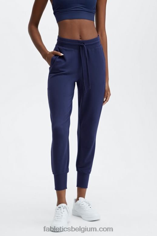 klokje/aardbei vrouwen luxe badstof jogger 4 Fabletics LH20J28