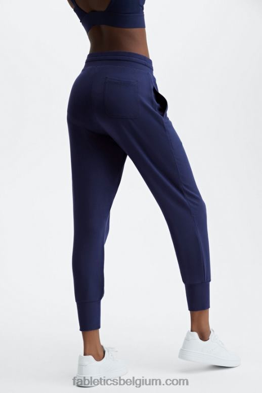 klokje/aardbei vrouwen luxe badstof jogger 4 Fabletics LH20J28