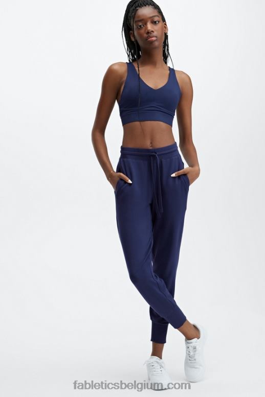klokje/aardbei vrouwen luxe badstof jogger 4 Fabletics LH20J28
