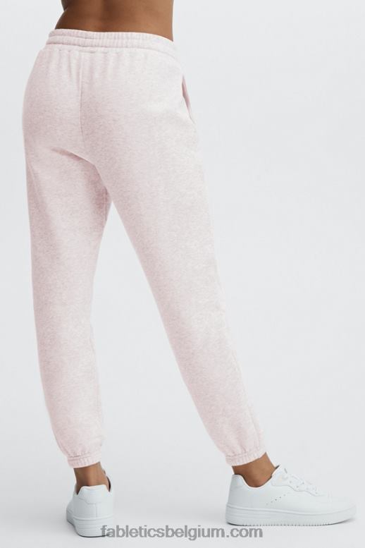 koraal luipaard/roze botercreme/gesuikerde limoen vrouwen eco go-to klassieke joggingbroek Fabletics LH20J84
