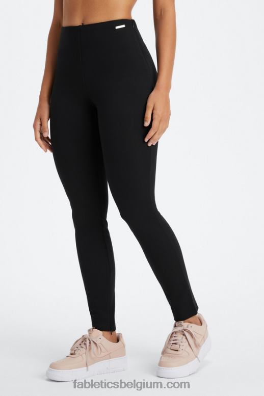 koraal waas statisch/reflecterend zilver vrouwen 24/7 skinny broek Fabletics LH20J121