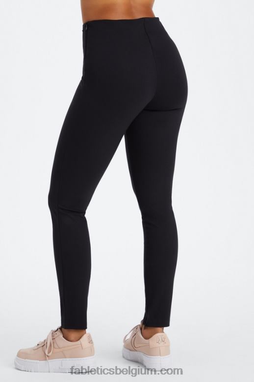 koraal waas statisch/reflecterend zilver vrouwen 24/7 skinny broek Fabletics LH20J121
