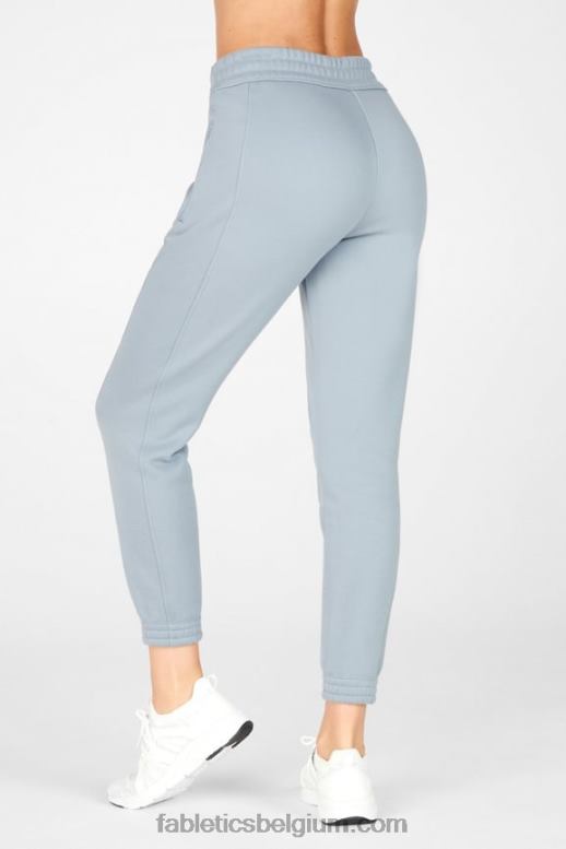 leisteen groen/citroen creme vrouwen amelia slanke joggingbroek ii Fabletics LH20J203