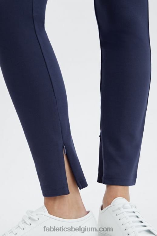 lente blad/parkiet vrouwen 24/7 skinny broek Fabletics LH20J124