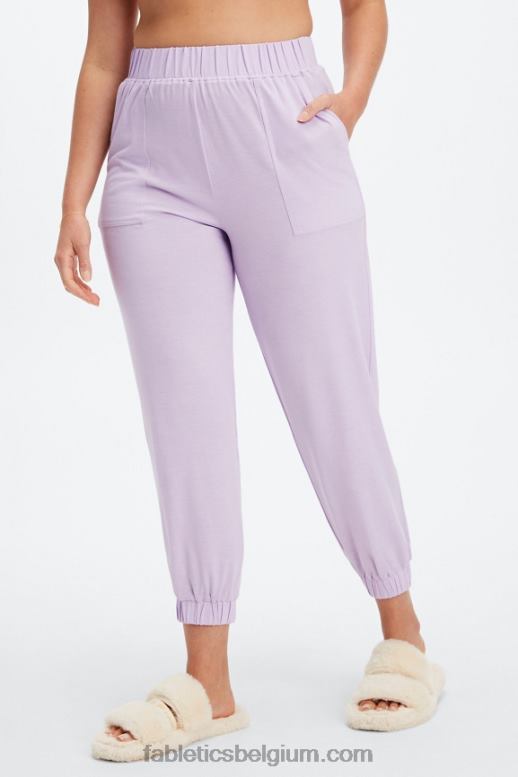 mahonie/kristalgolf vrouwen restoreknit taps toelopende broek Fabletics LH20J80