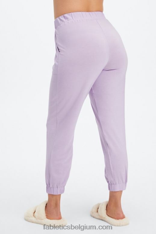 mahonie/kristalgolf vrouwen restoreknit taps toelopende broek Fabletics LH20J80