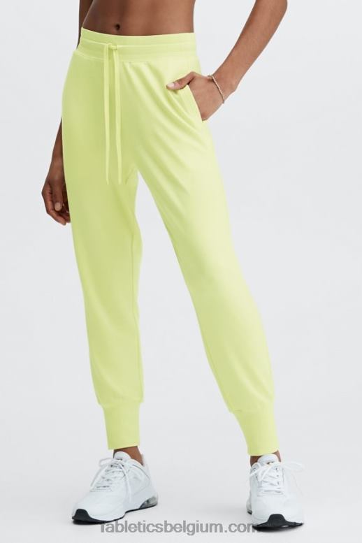 middernachtgolf/diepe marine vrouwen luxe badstof jogger 2 Fabletics LH20J20