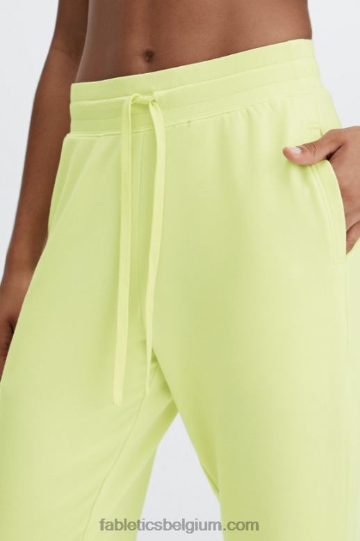 middernachtgolf/diepe marine vrouwen luxe badstof jogger 2 Fabletics LH20J20