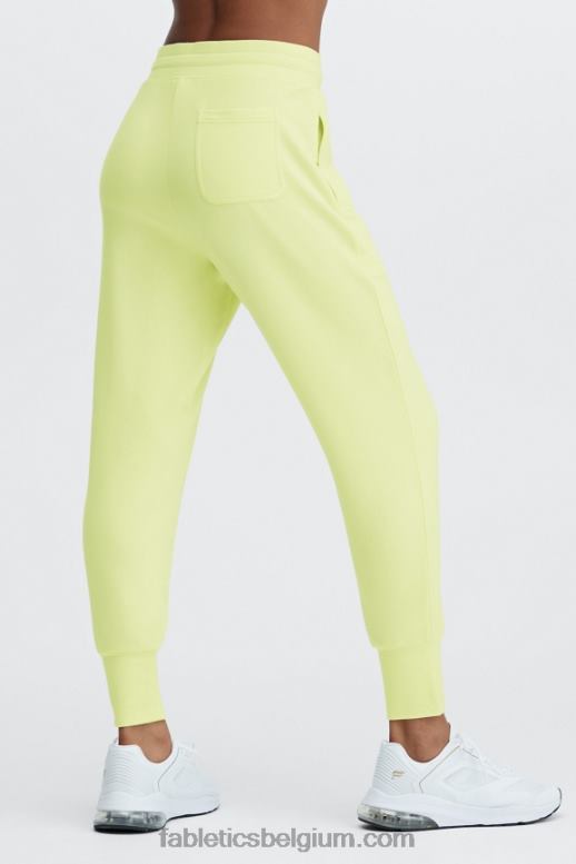 middernachtgolf/diepe marine vrouwen luxe badstof jogger 2 Fabletics LH20J20