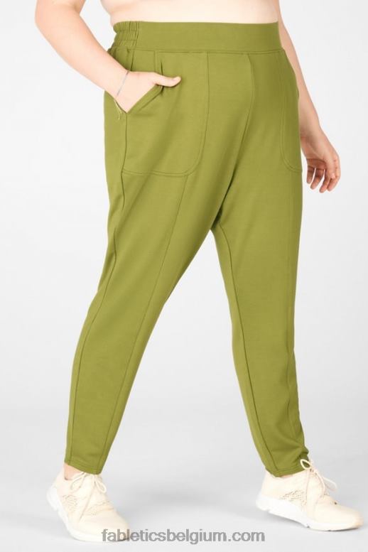 mokka meru/zwart vrouwen gemma jogger Fabletics LH20J190