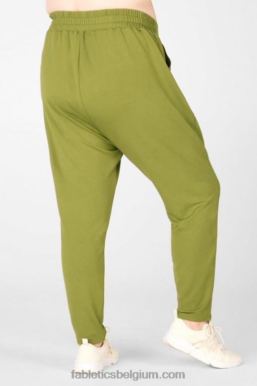 mokka meru/zwart vrouwen gemma jogger Fabletics LH20J190