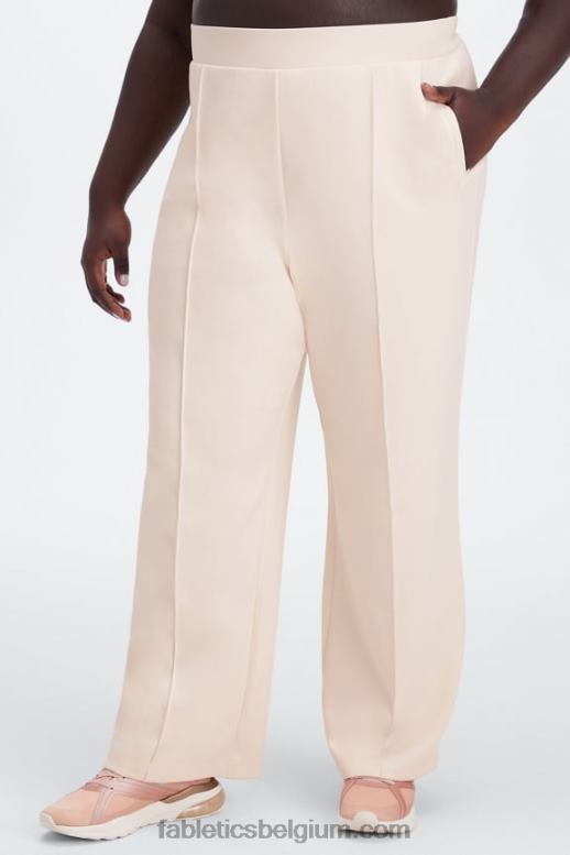 pixie/tropisch water/aloë vrouwen pluche interlock broek met wijde pijpen Fabletics LH20J119