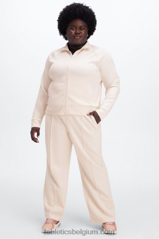 pixie/tropisch water/aloë vrouwen pluche interlock broek met wijde pijpen Fabletics LH20J119
