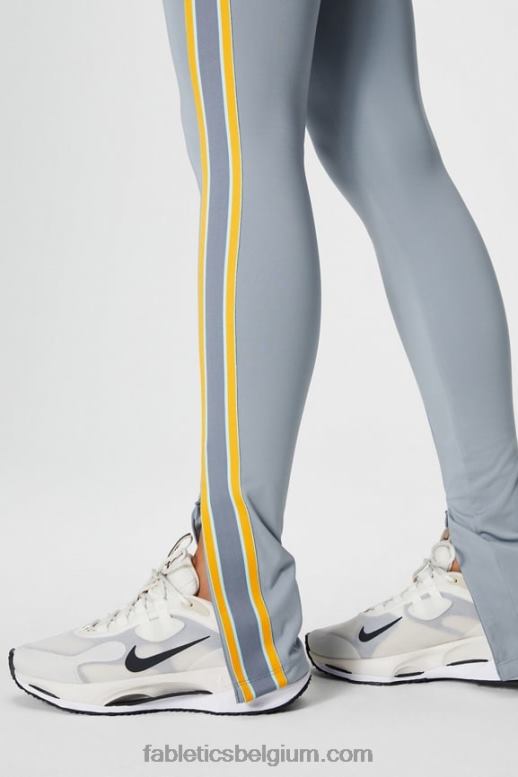 regenwolk/woestijnzon vrouwen motion365+ pull-on broek met gedraaide strepen Fabletics LH20J46