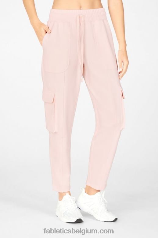 roest/stoffig ceder/parelroze vrouwen nyla cargobroek Fabletics LH20J205