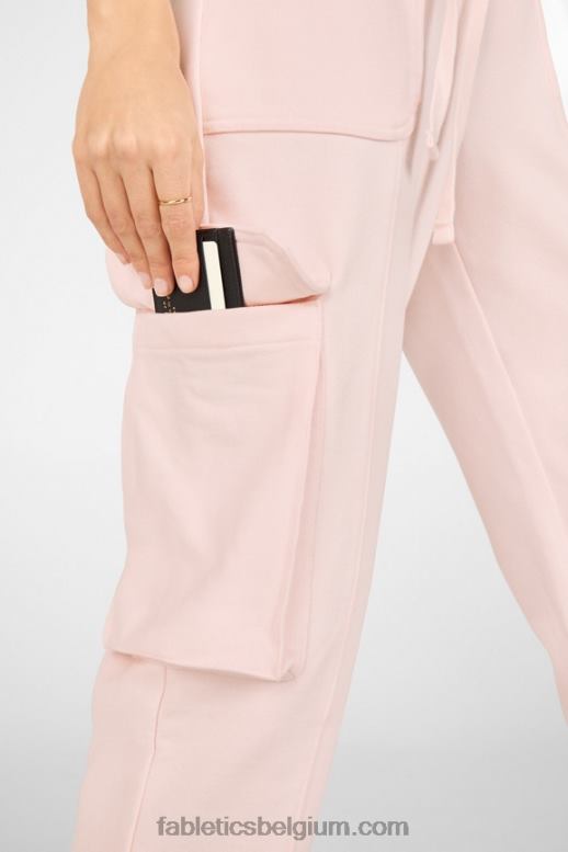 roest/stoffig ceder/parelroze vrouwen nyla cargobroek Fabletics LH20J205