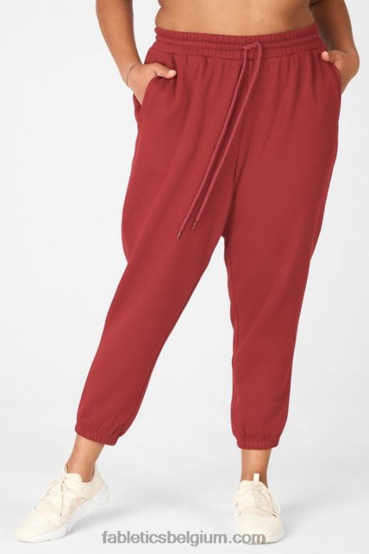 roze pop/roze wangen/misty bay vrouwen getrokken joggingbroek Fabletics LH20J220