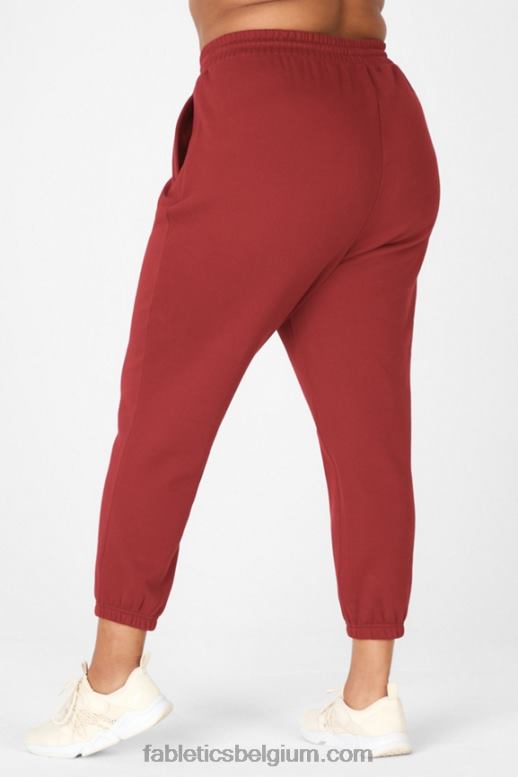 roze pop/roze wangen/misty bay vrouwen getrokken joggingbroek Fabletics LH20J220