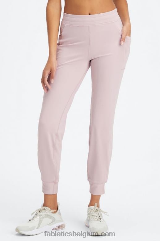 spruit / atletische club vrouwen thermaflex hoog getailleerde pocketjoggingbroek Fabletics LH20J61