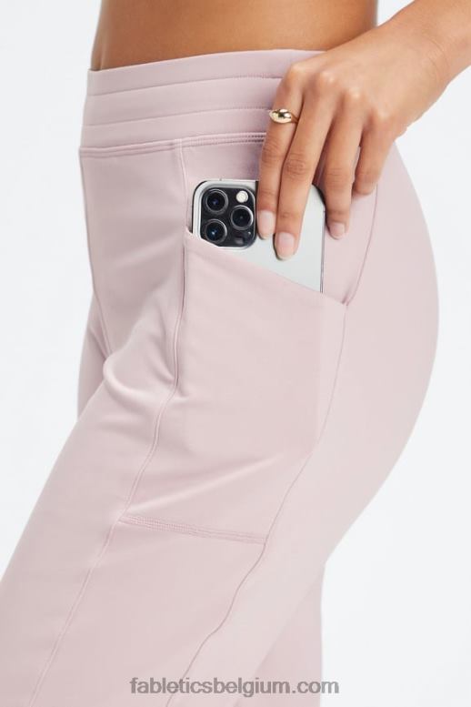 spruit / atletische club vrouwen thermaflex hoog getailleerde pocketjoggingbroek Fabletics LH20J61