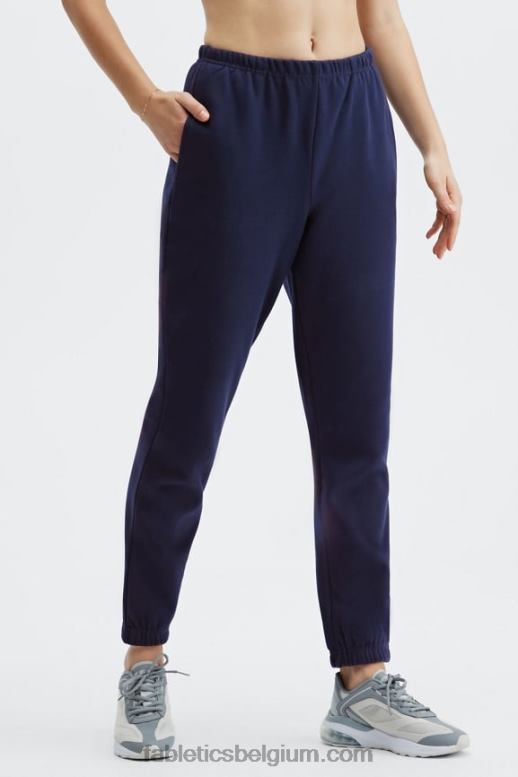 swelter/middagzon/reflecterend zilver vrouwen go-to slanke joggingbroek Fabletics LH20J131
