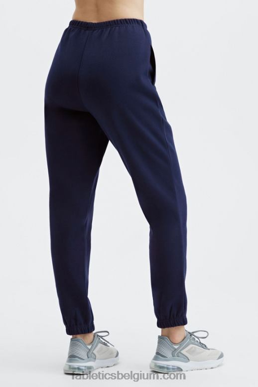 swelter/middagzon/reflecterend zilver vrouwen go-to slanke joggingbroek Fabletics LH20J131