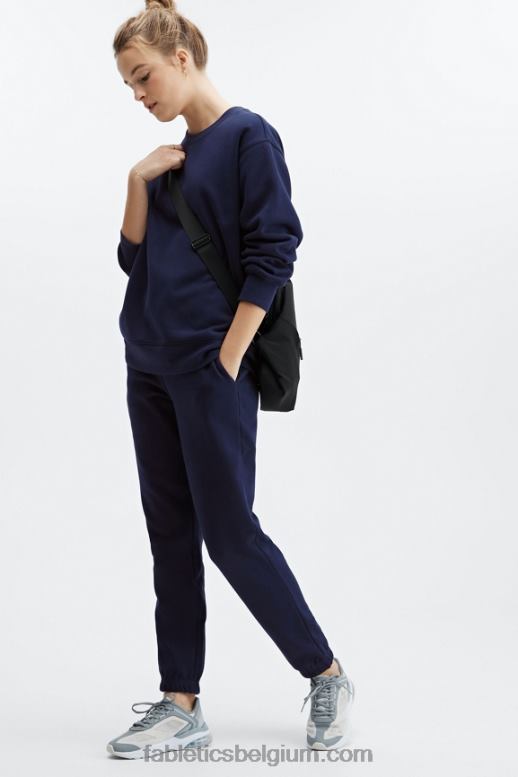 swelter/middagzon/reflecterend zilver vrouwen go-to slanke joggingbroek Fabletics LH20J131