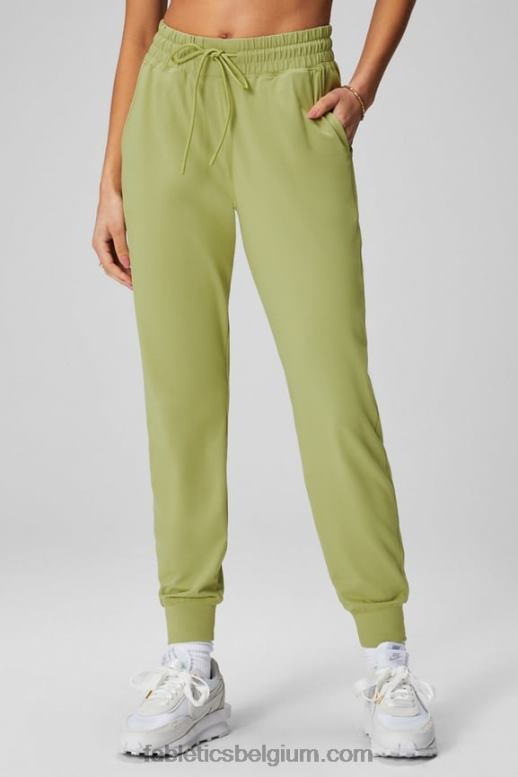 tie-dye spin/afbeelding vrouwen performance jogger met hoge taille Fabletics LH20J40