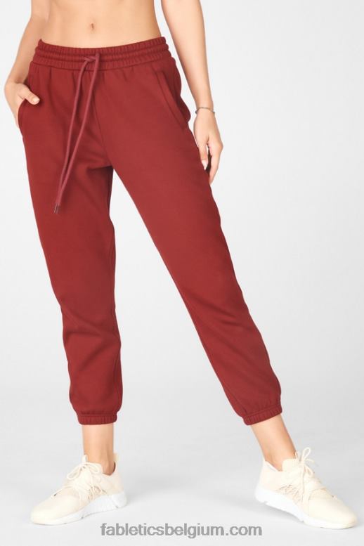 tropisch/diepe cipres/woestijnzon vrouwen getrokken joggingbroek Fabletics LH20J219