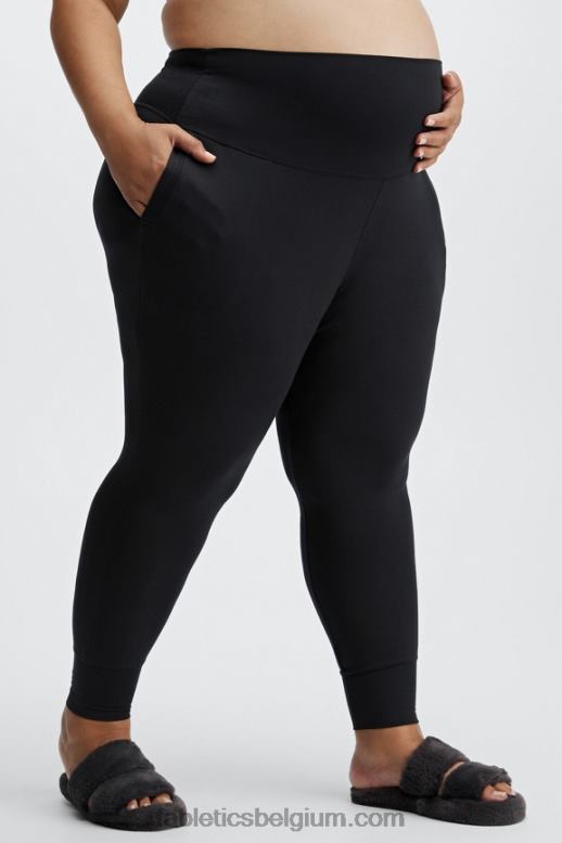 vervagen / citroencrème vrouwen zwangerschapsjoggingbroek van badstof Fabletics LH20J180