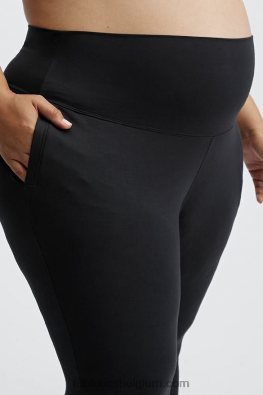 vervagen / citroencrème vrouwen zwangerschapsjoggingbroek van badstof Fabletics LH20J180
