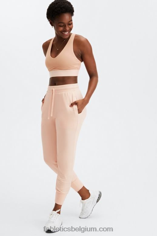 wasabi/reiger vrouwen luxe badstof jogger 2 Fabletics LH20J17
