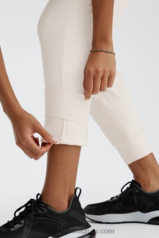 zoete kers/pluche roze vrouwen thermaflex hoog getailleerde pocketjoggingbroek Fabletics LH20J63