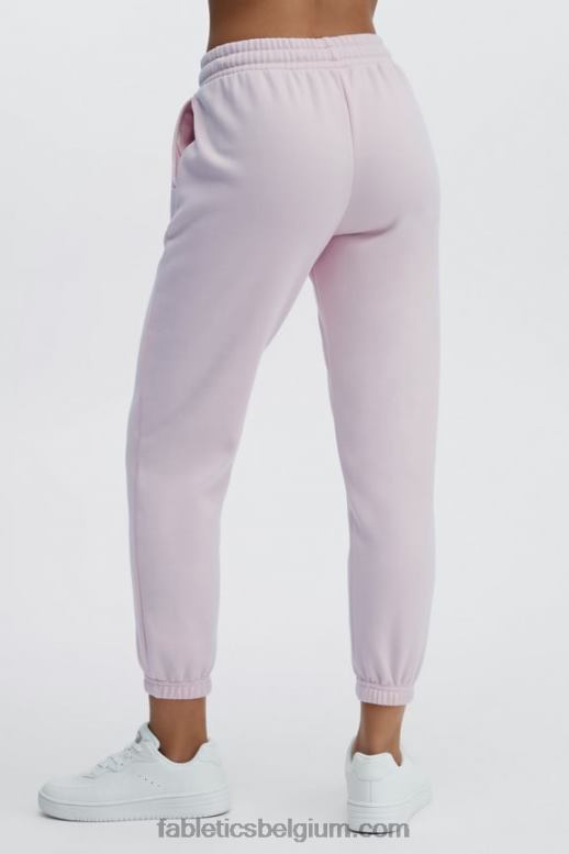 zwart/citroencrème vrouwen eco go-to klassieke joggingbroek Fabletics LH20J94