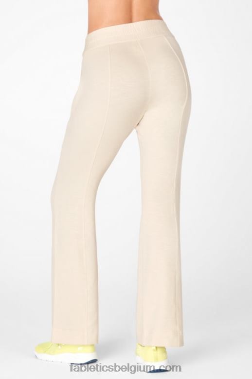 zwart/klassiek wit vrouwen Flare joggingbroek Fabletics LH20J213