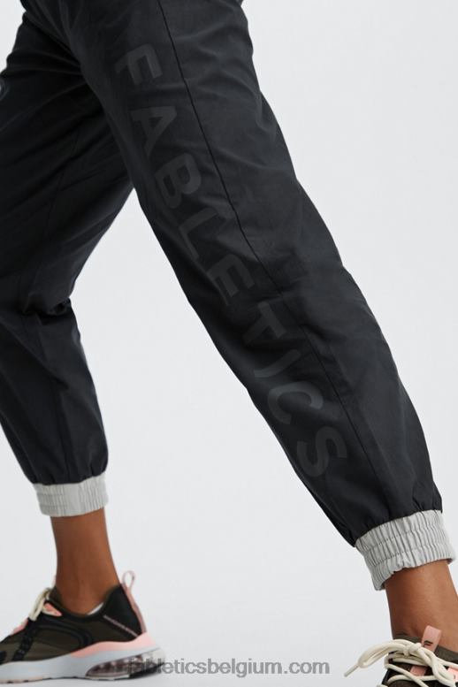 zwart/multi vrouwen kora trainingsbroek Fabletics LH20J163