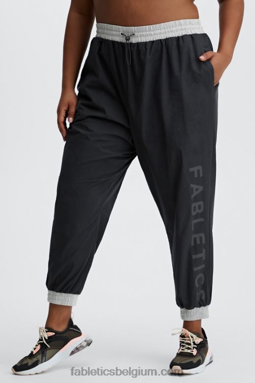 zwart/multi vrouwen kora trainingsbroek Fabletics LH20J164