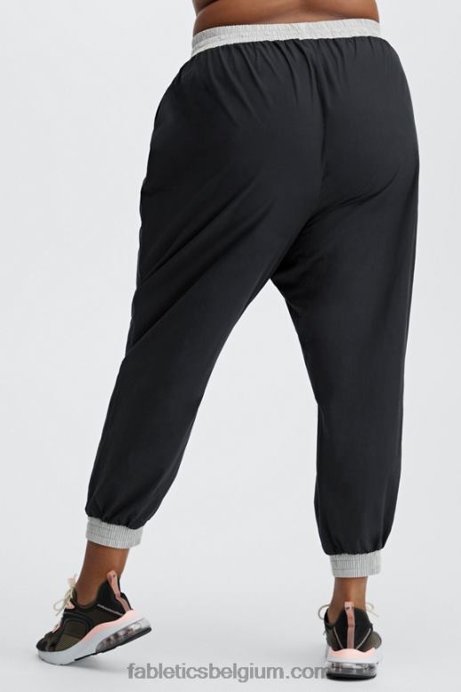 zwart/multi vrouwen kora trainingsbroek Fabletics LH20J164