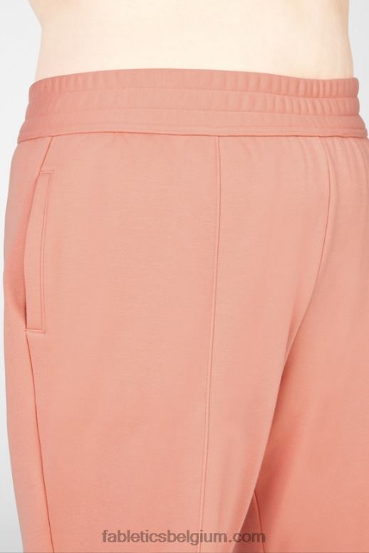 zwart/reflecterend zilver vrouwen Flare joggingbroek Fabletics LH20J139