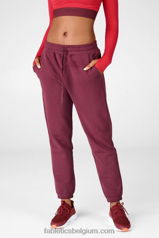 zwart/tin vrouwen logan joggingbroek Fabletics LH20J217