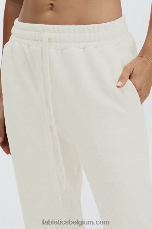 zwart wit vrouwen klassieke joggingbroek Fabletics LH20J165