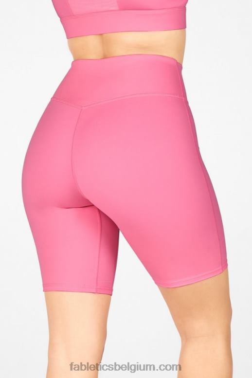 agave/zandduin vrouwen overal motion365 hoog getailleerde 9'' short Fabletics LH20J588