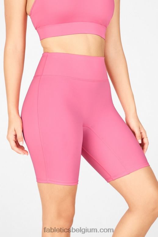 agave/zandduin vrouwen overal motion365 hoog getailleerde 9'' short Fabletics LH20J588
