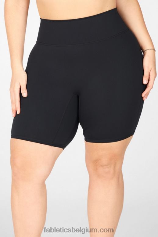 as/zwart vrouwen overal motion365 hoog getailleerde 9'' short Fabletics LH20J590