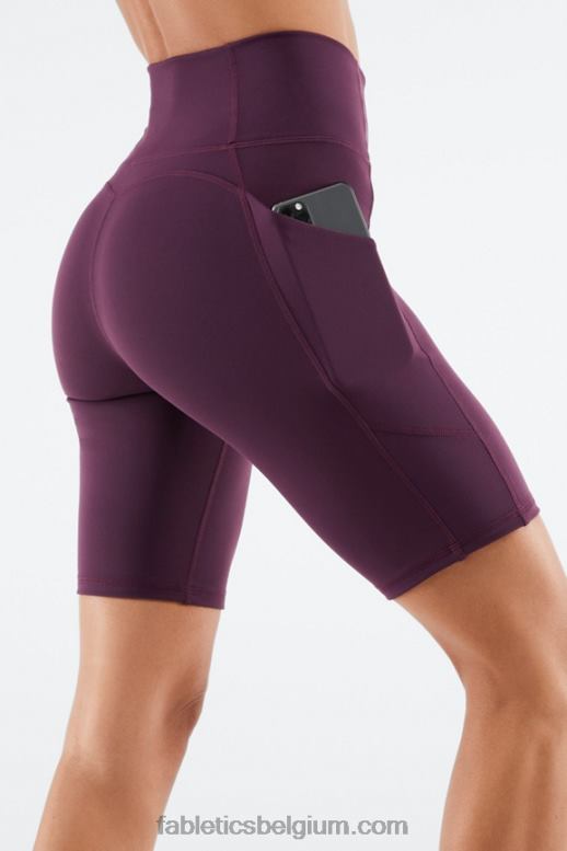bessenkus / citroencrème vrouwen oasis zakbroek met hoge taille 9