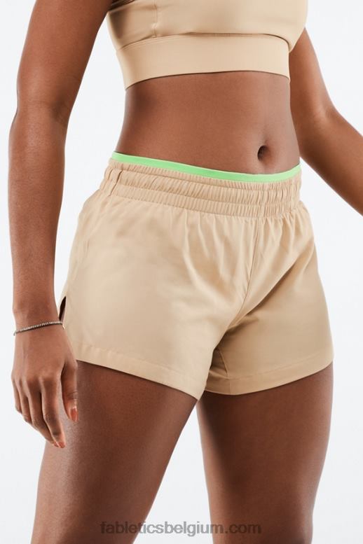 ceder/parkiet/elektrisch blauw vrouwen adem mid-rise lopen kort Fabletics LH20J271